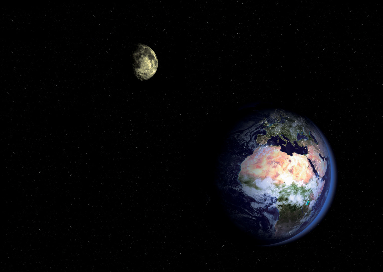 Earth-Moon Coupled Magnetosphere Paved the Way for Life